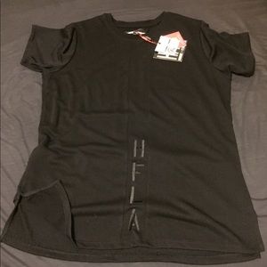 Homme + Femme Paneled longline black